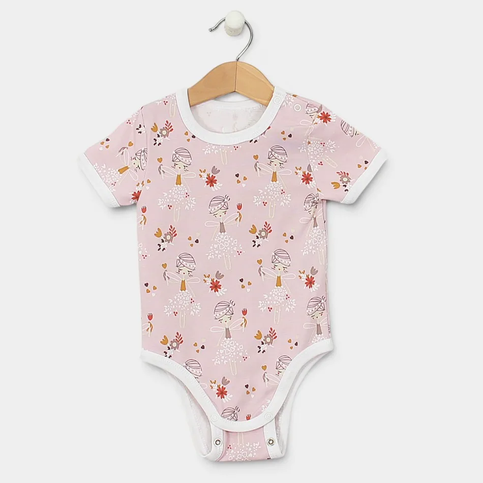 Body a maniche corte "Fata in Rosa" Body a maniche corte "Fata in Rosa"