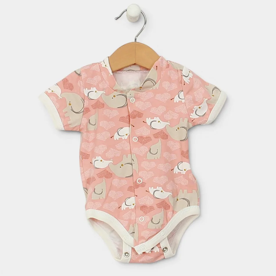 Body a maniche corte "Piccoli Elefanti" Body a maniche corte "Piccoli Elefanti"